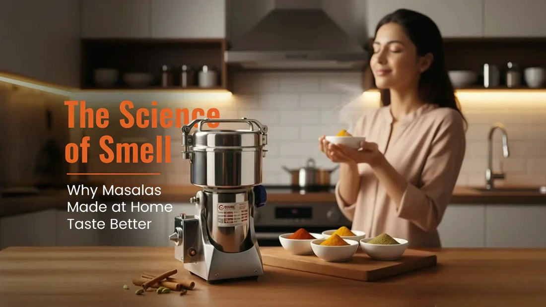 The Science of Smell: Why Masalas Made at Home Taste Better